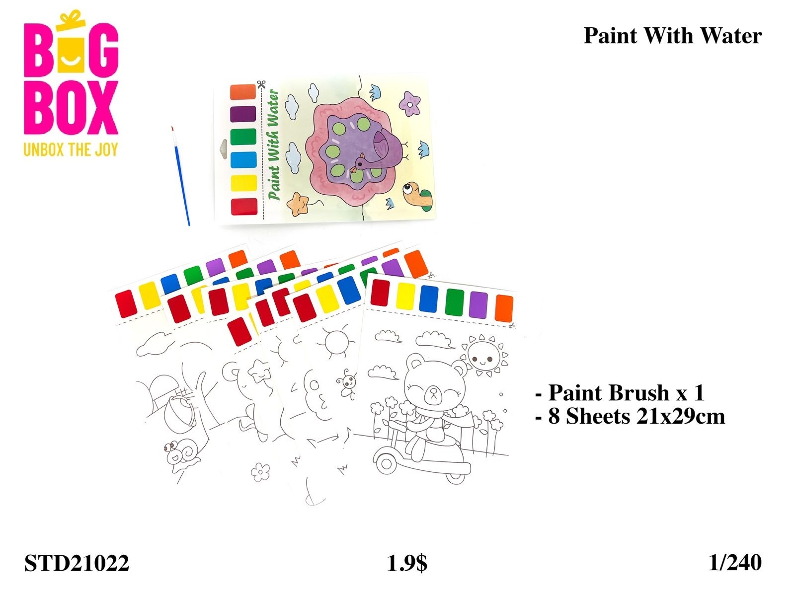 Scratch & Coloring Books STD21022