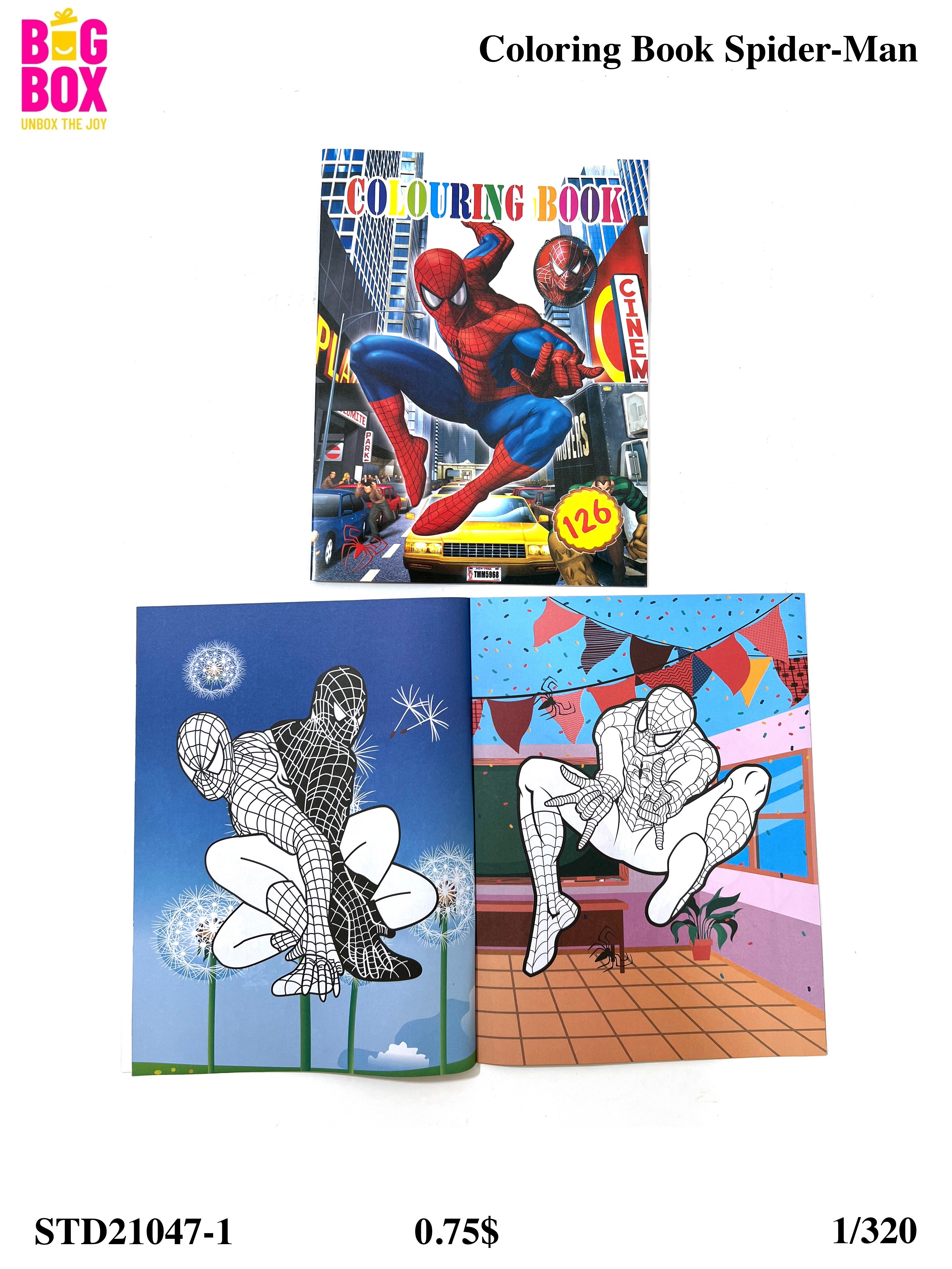 Scratch & Coloring Books STD21047-1