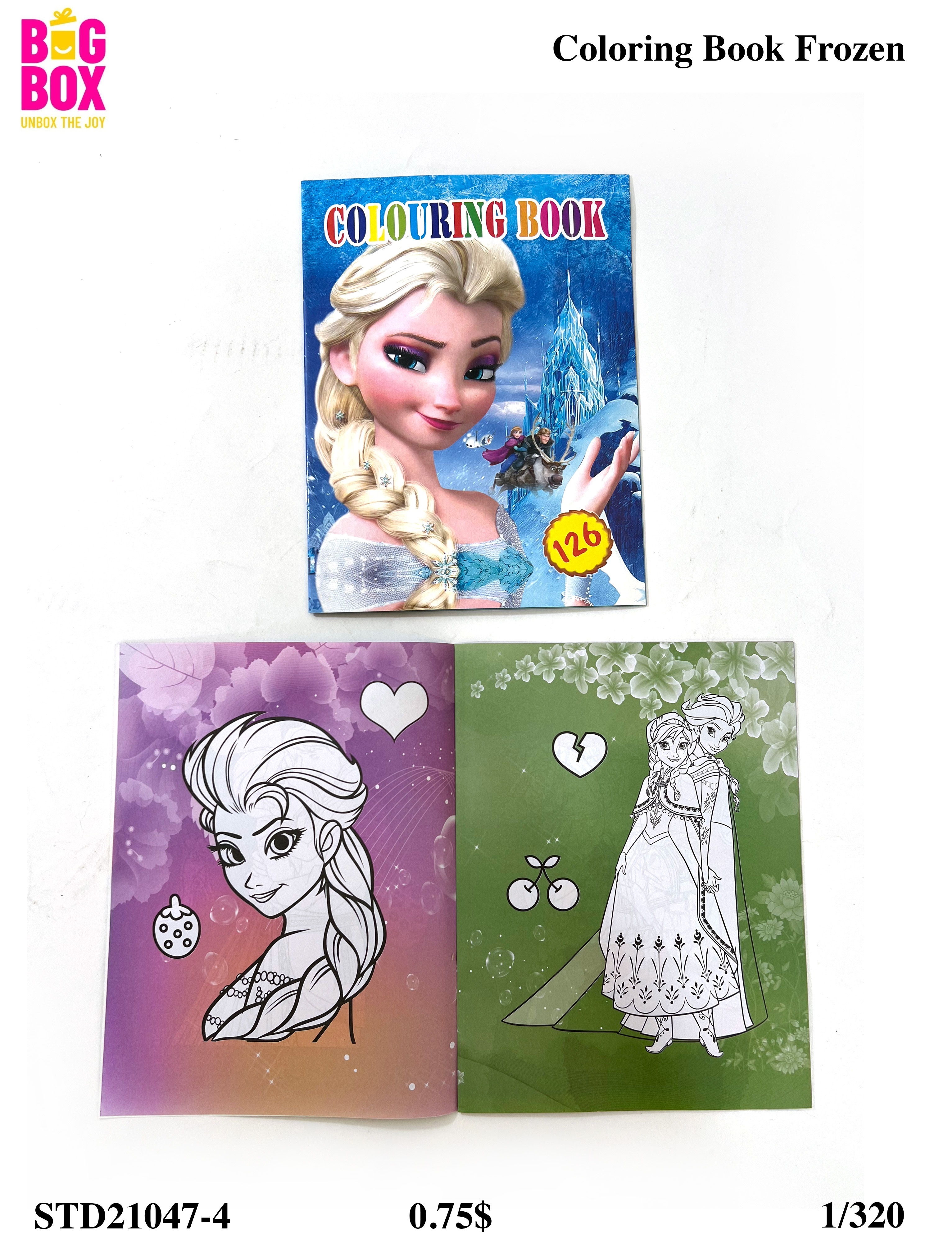 Scratch & Coloring Books STD21047-4