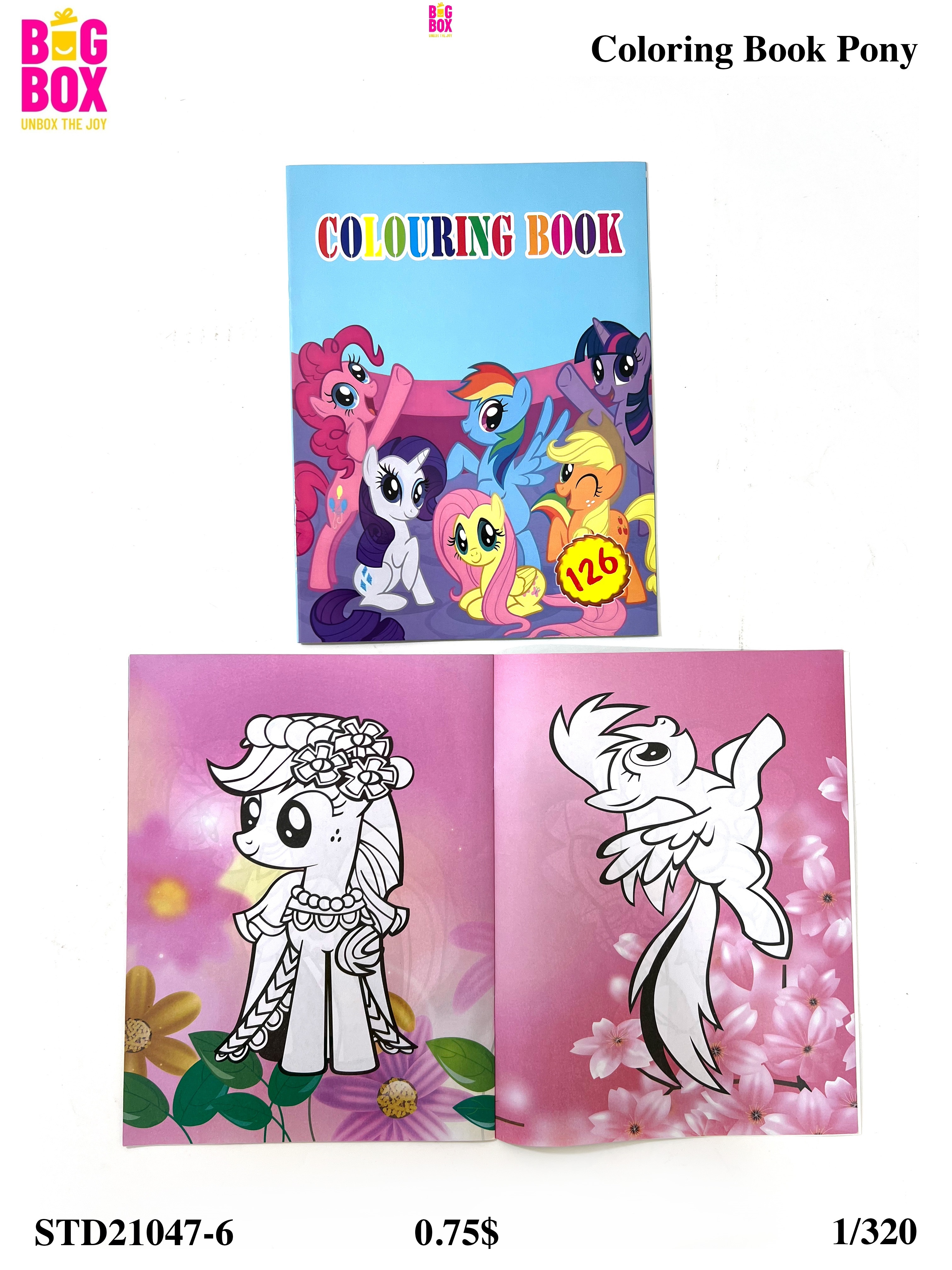 Scratch & Coloring Books STD21047-6