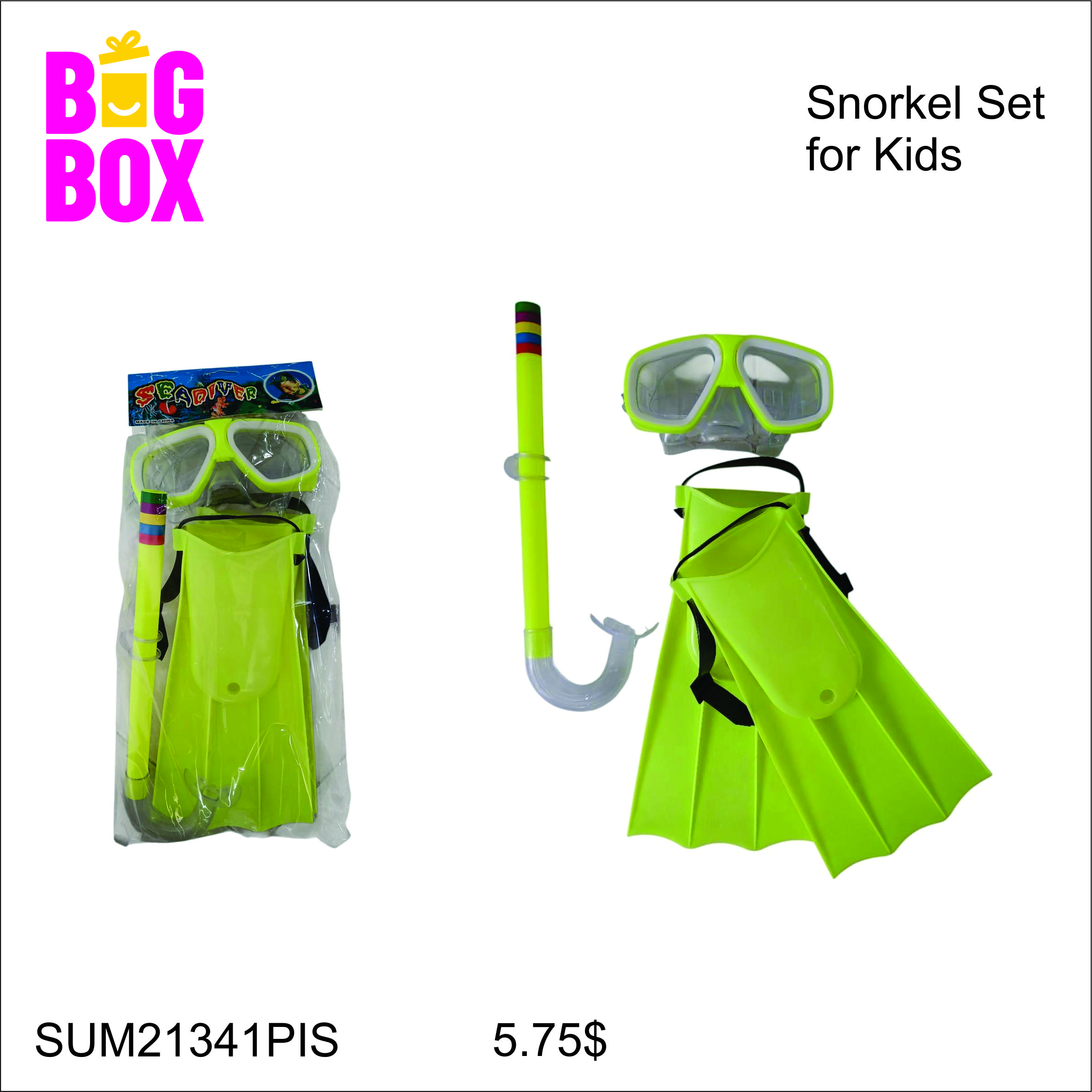Diving Set SUM21341PIS