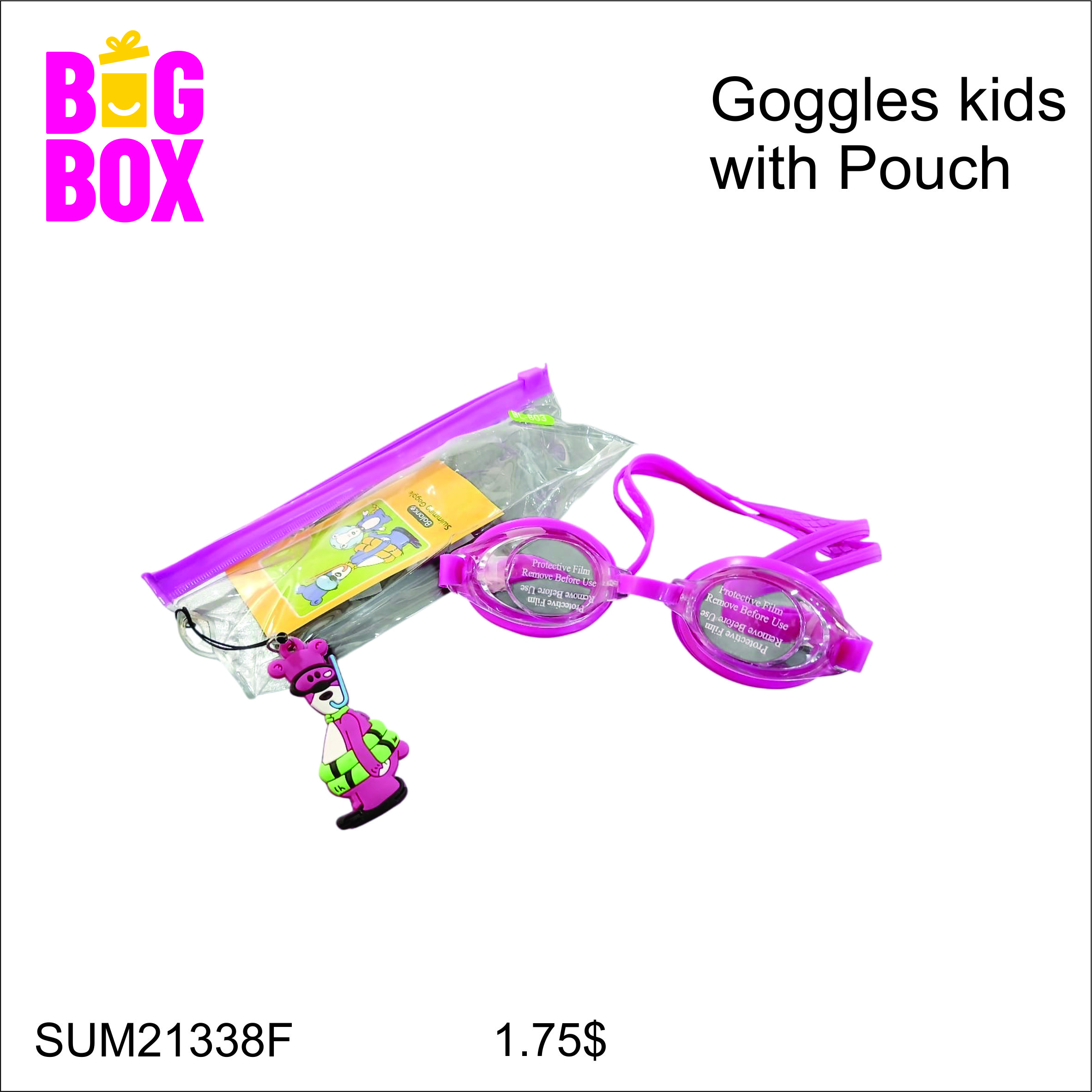 Goggles & Swimming Caps SUM21338F