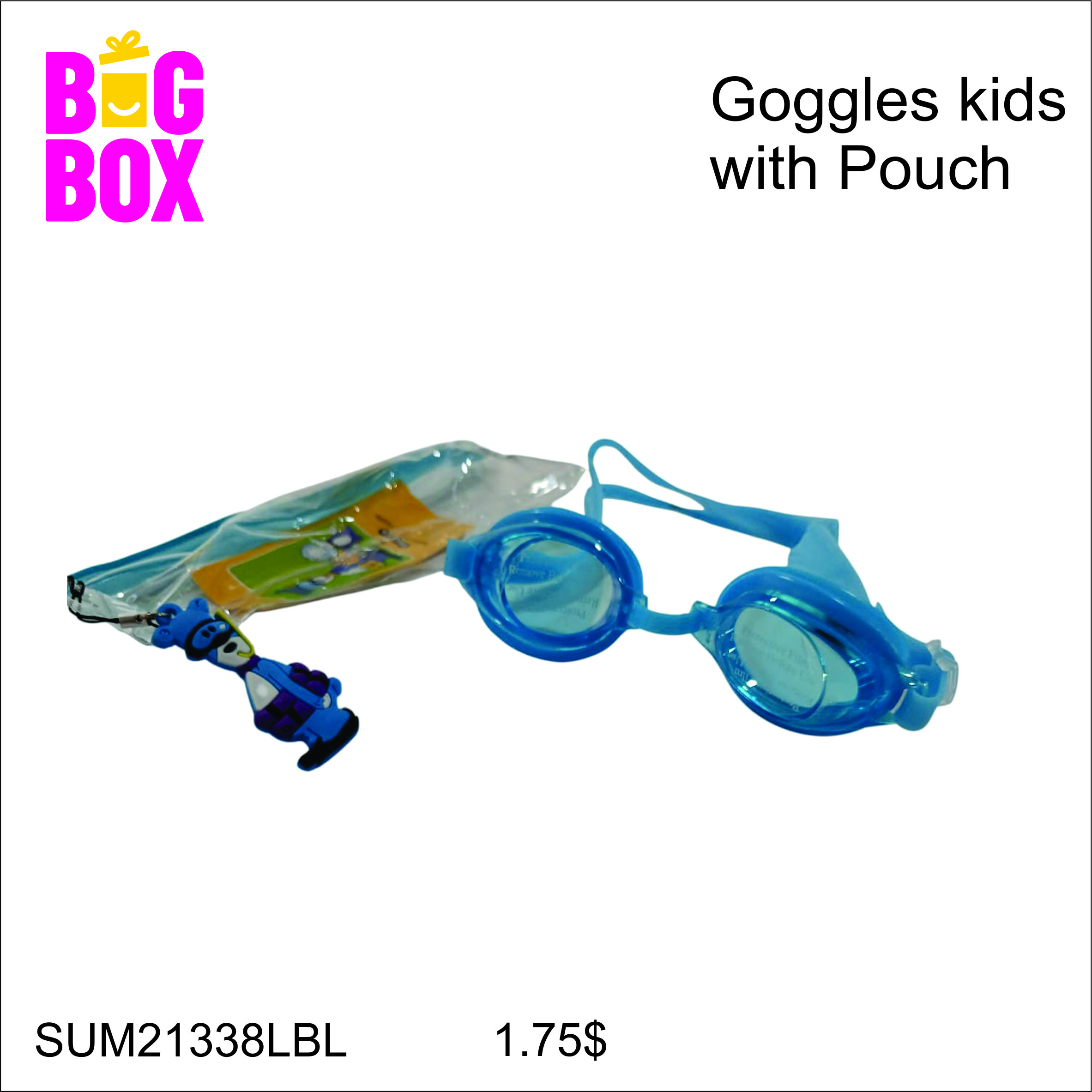 Goggles & Swimming Caps SUM21338LBL