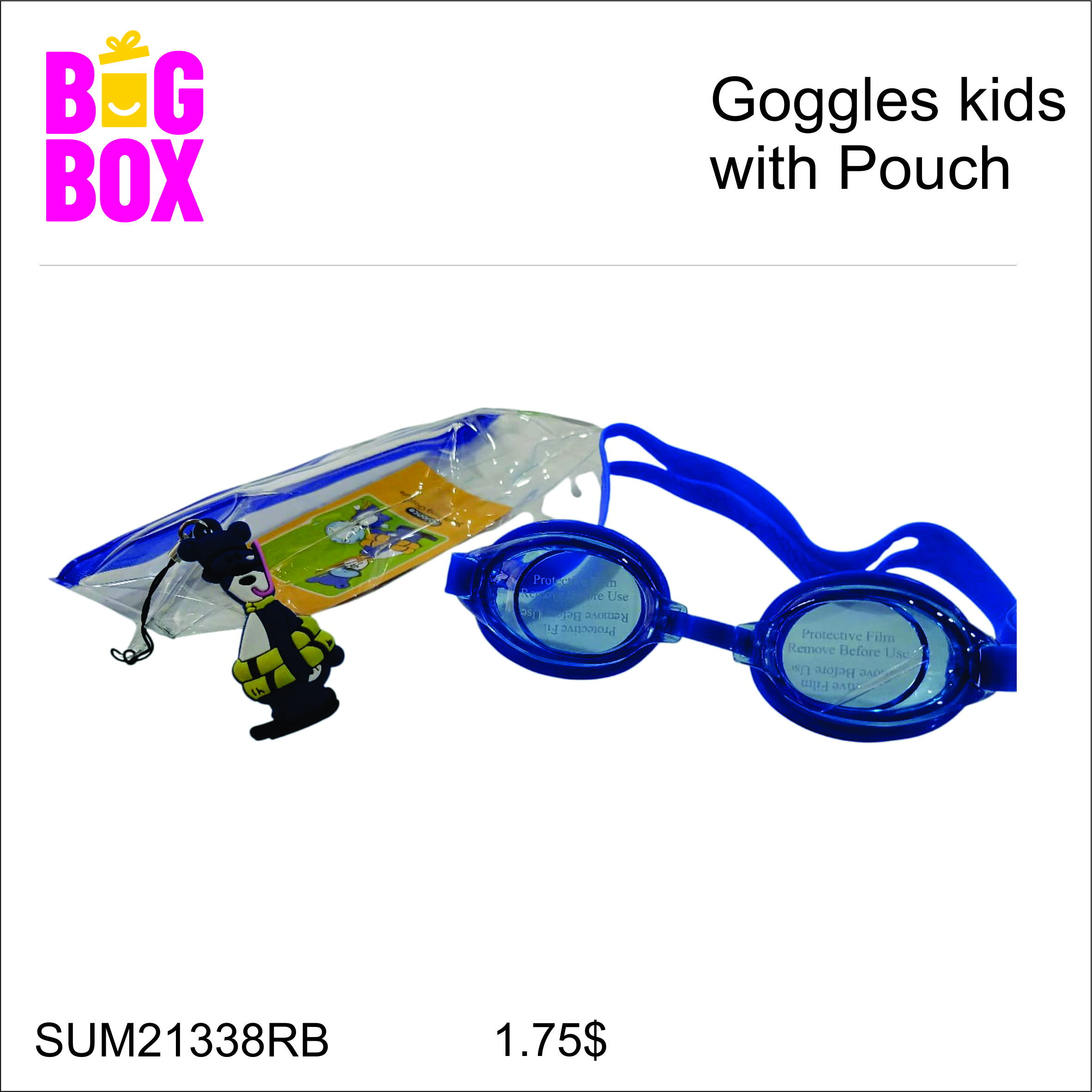 Goggles & Swimming Caps SUM21338RB
