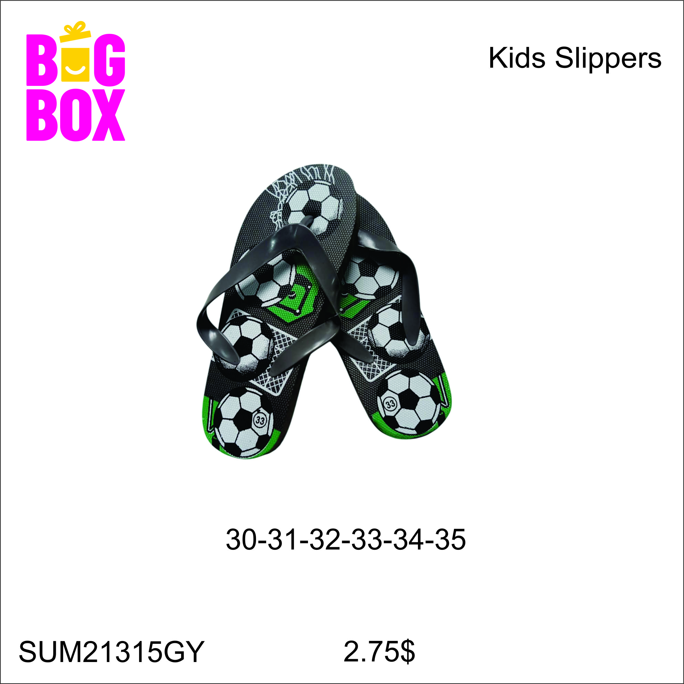 Kids Crocs & Slippers SUM21315GY