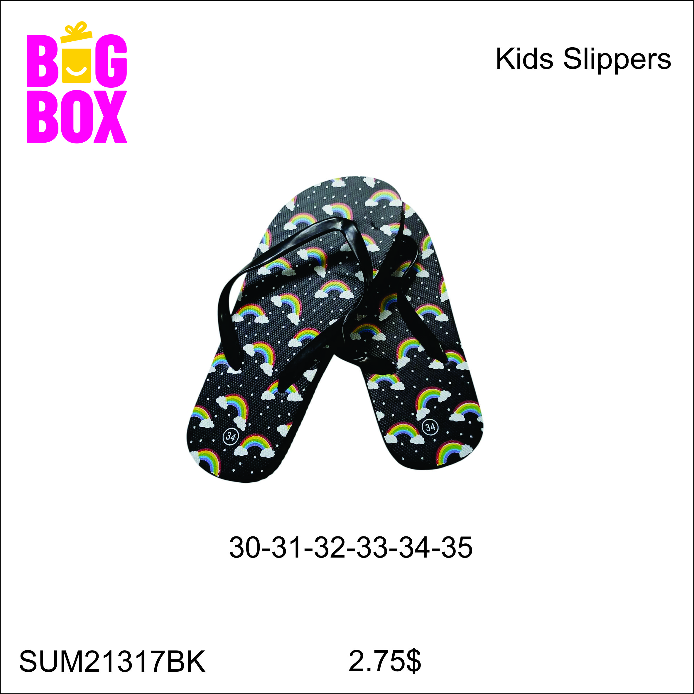 Kids Crocs & Slippers SUM21317BK