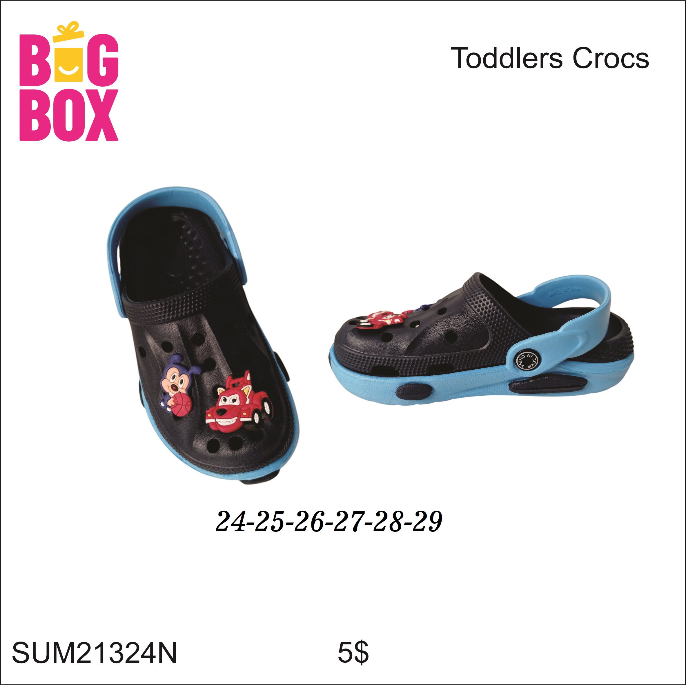 Kids Crocs & Slippers SUM21324N