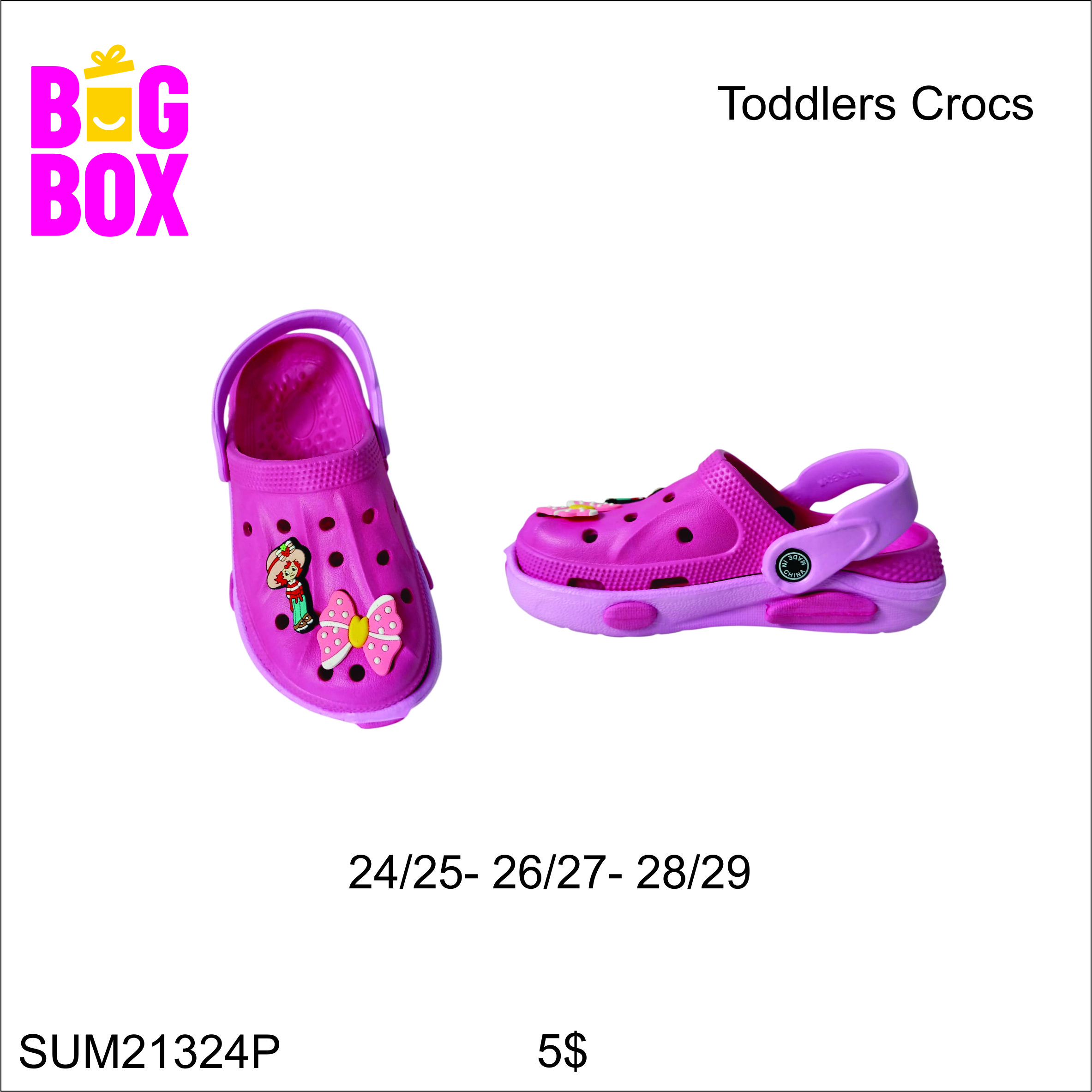 Kids Crocs & Slippers SUM21324P