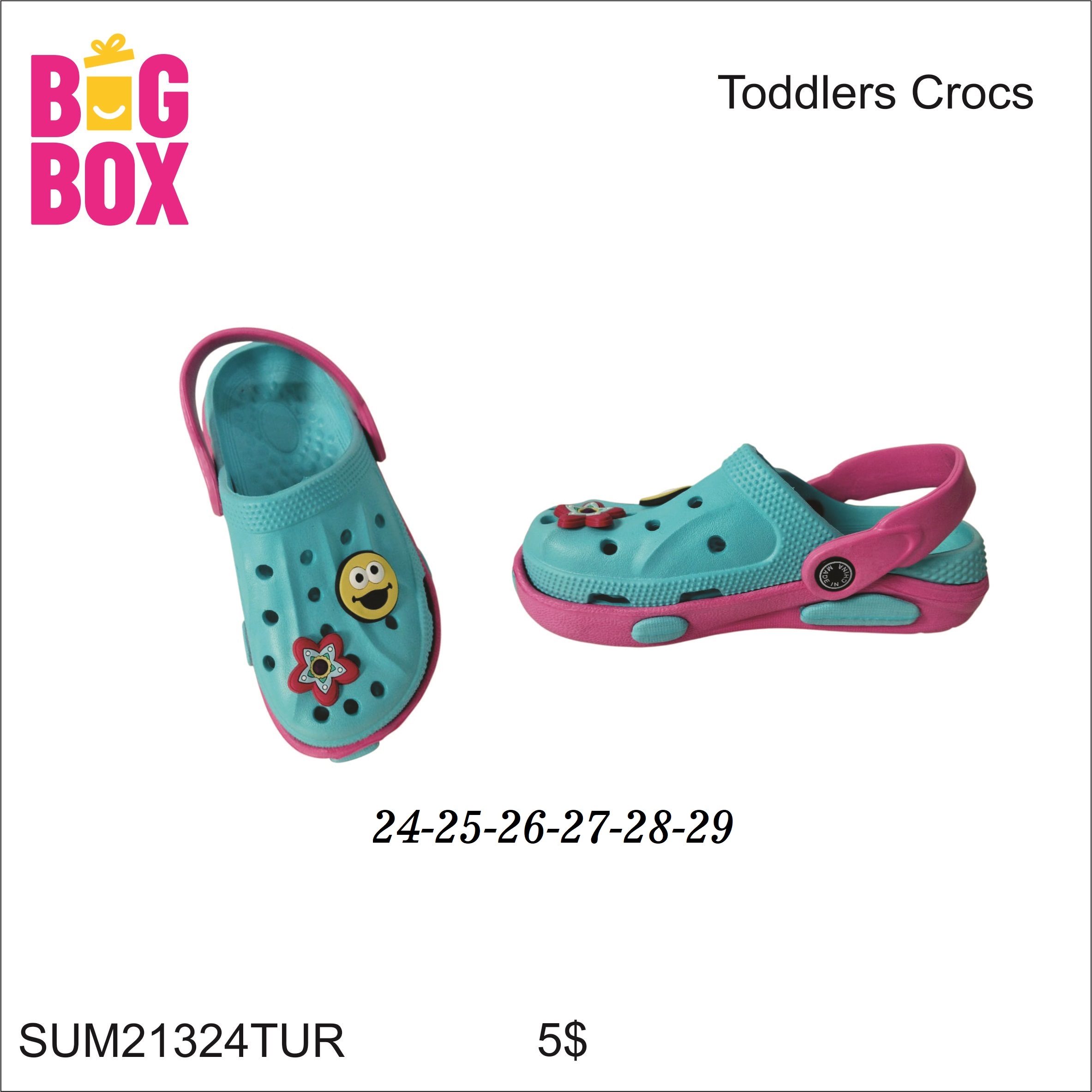 Kids Crocs & Slippers SUM21324TUR