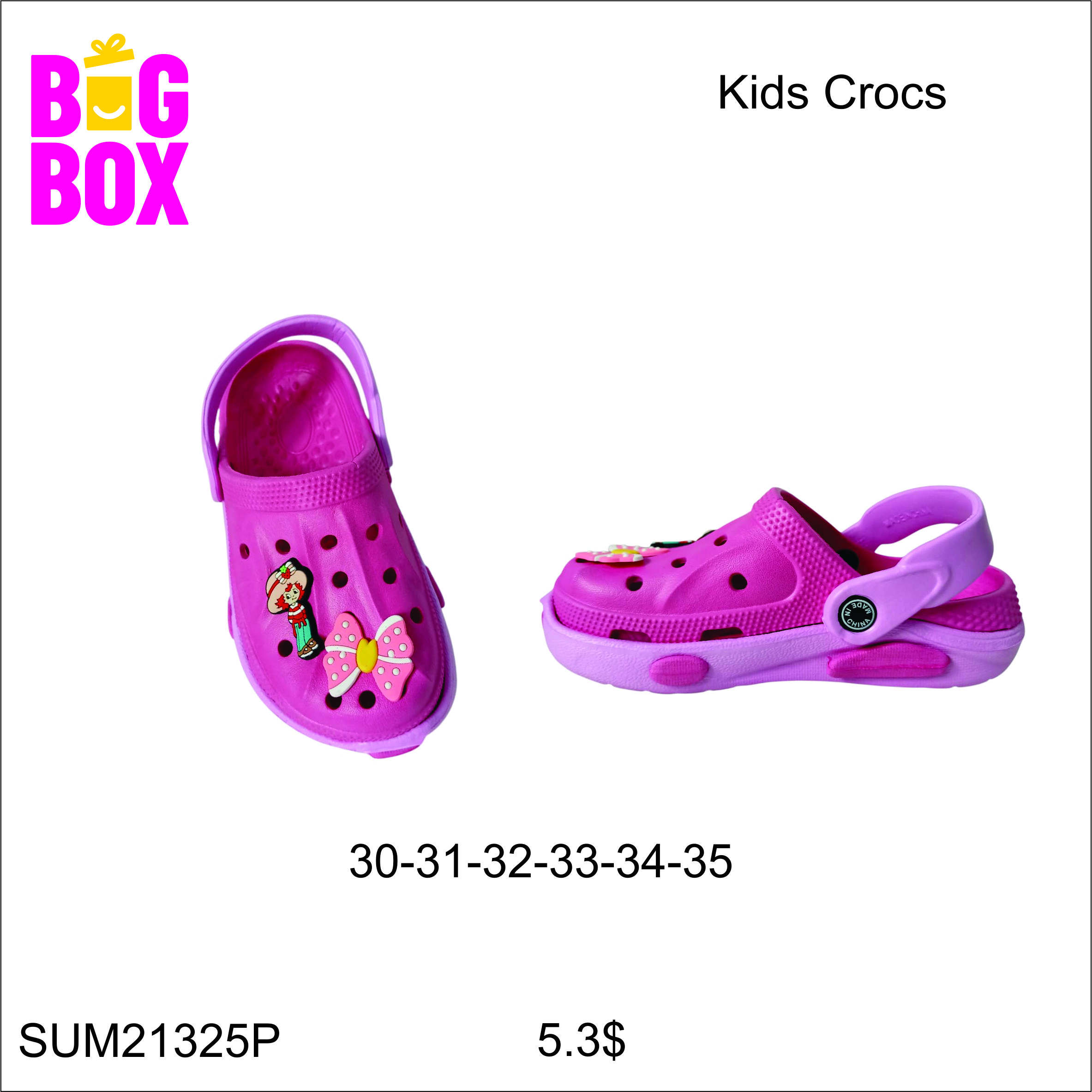 Kids Crocs & Slippers SUM21325P