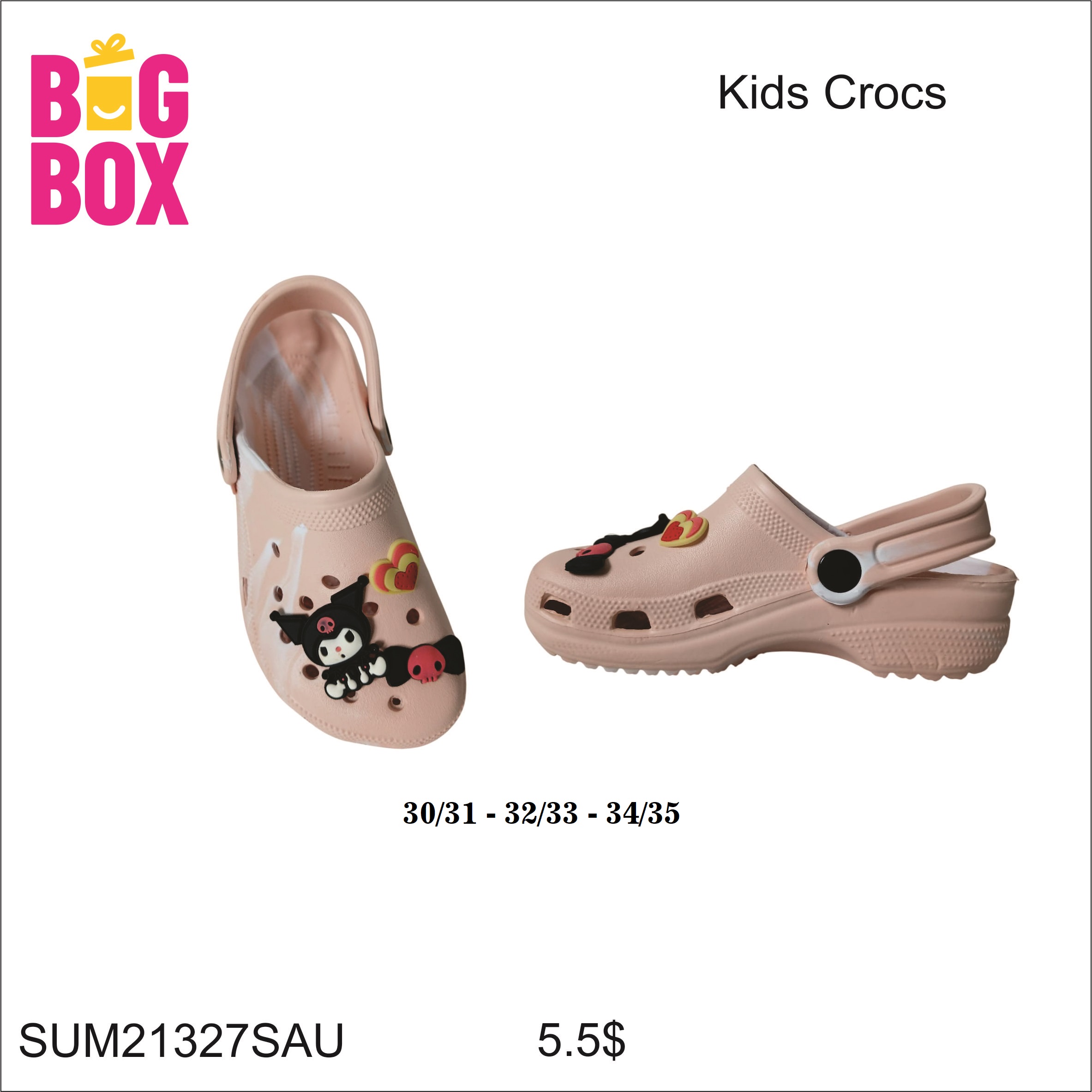 Kids Crocs & Slippers SUM21327SAU