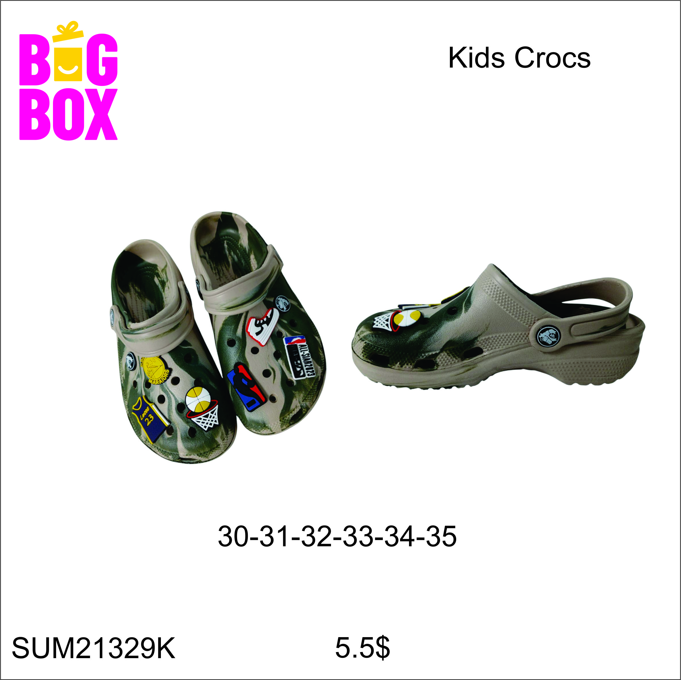 Kids Crocs & Slippers SUM21329K