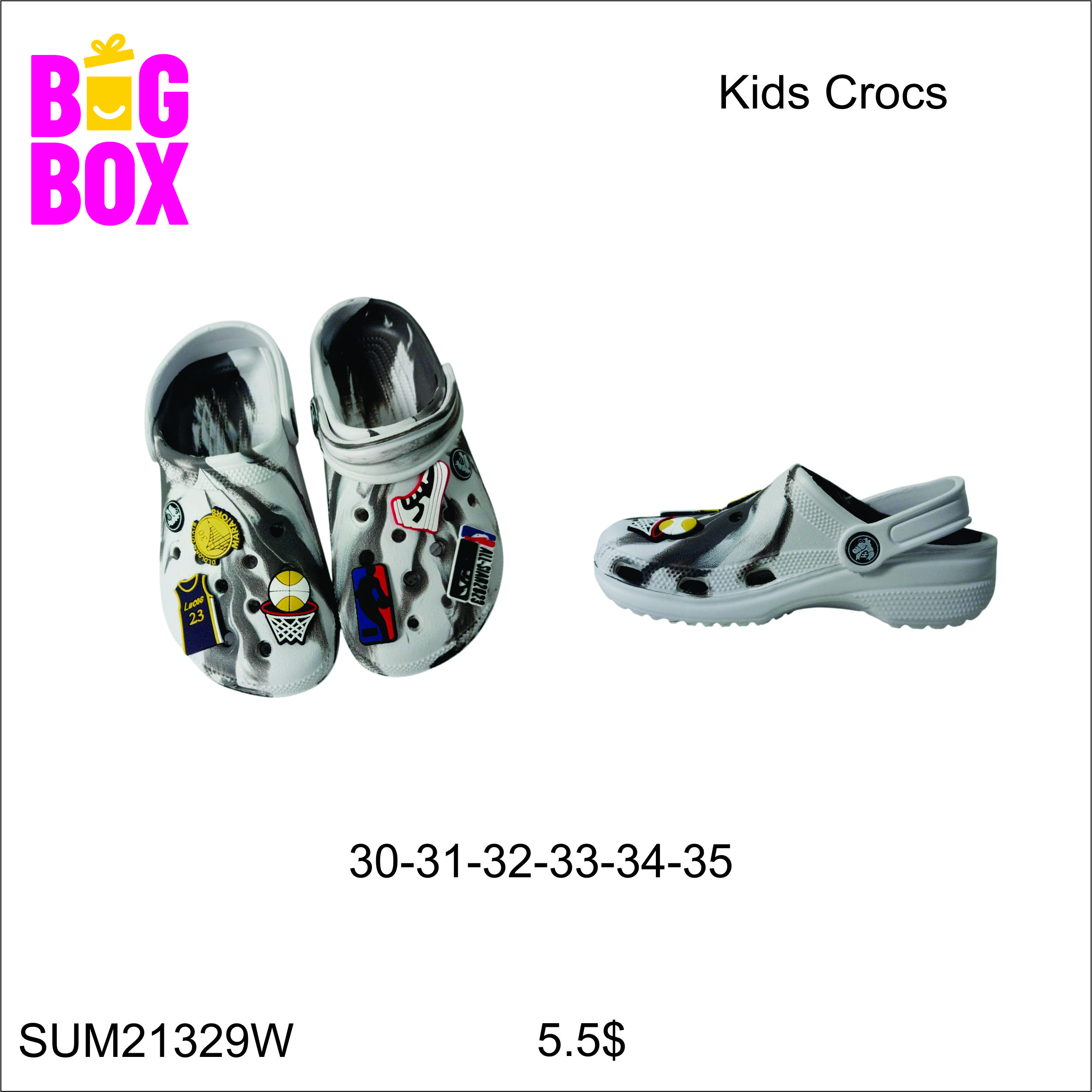 Kids Crocs & Slippers SUM21329W