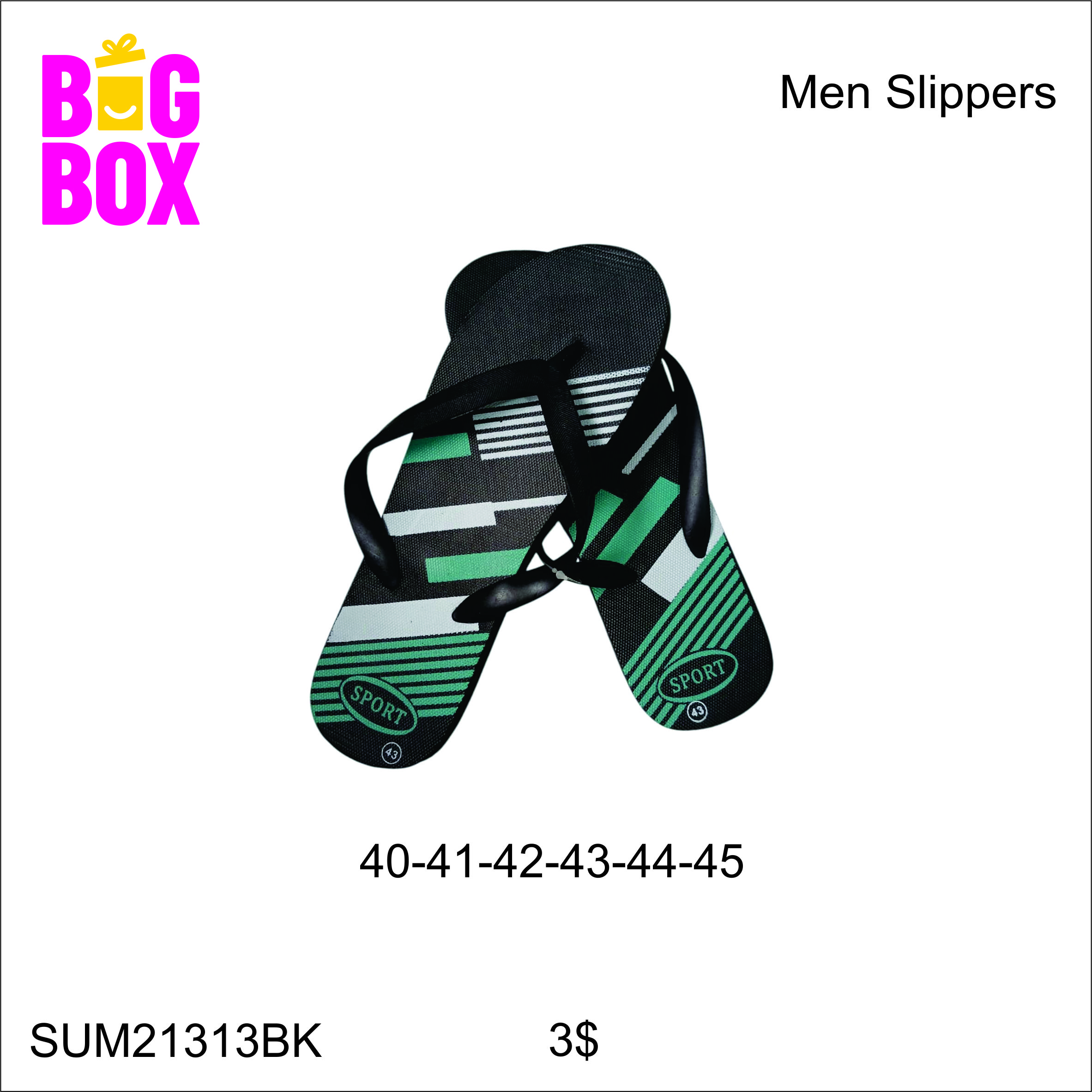 Men's Crocs & Slippers SUM21313BK