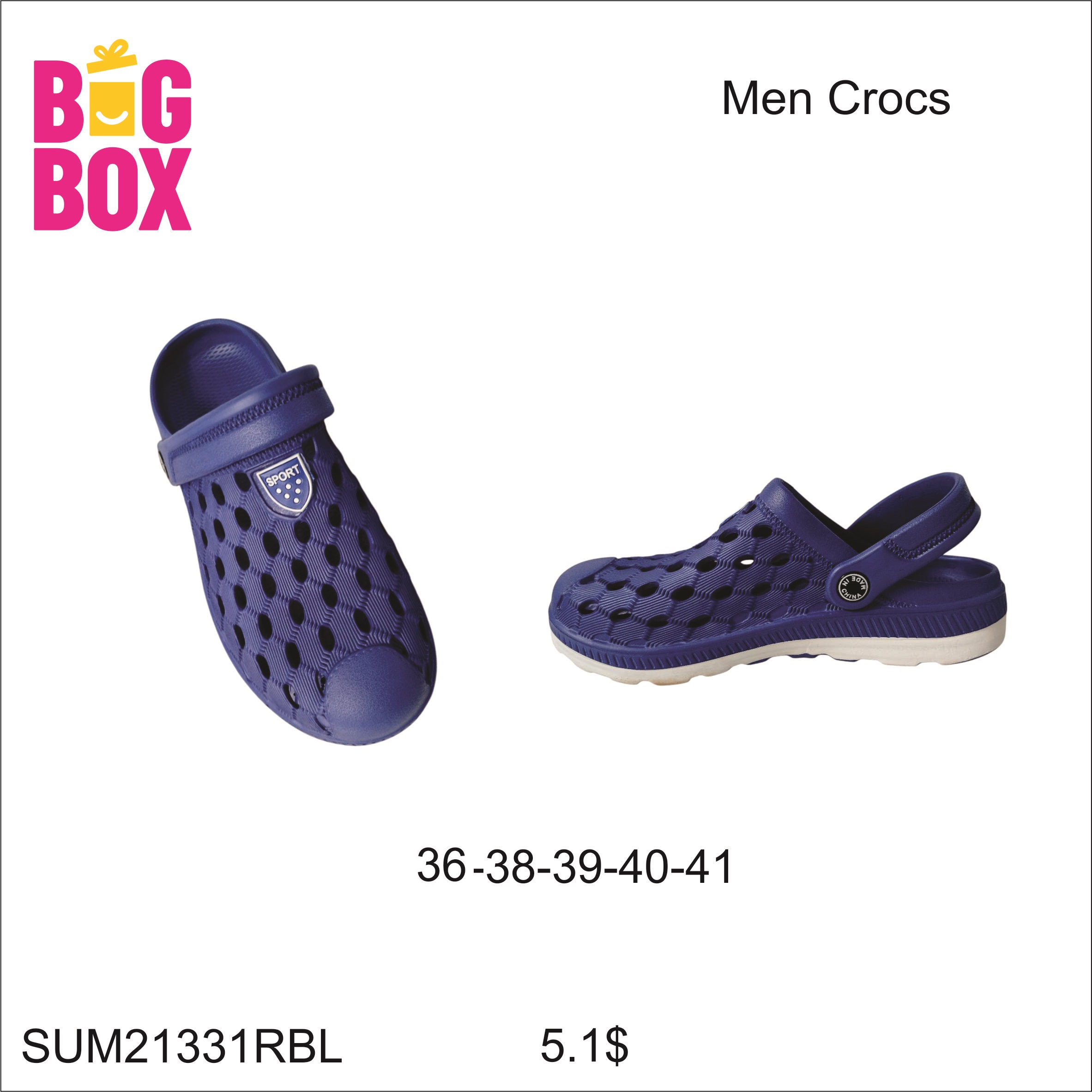 Men's Crocs & Slippers SUM21331RBL