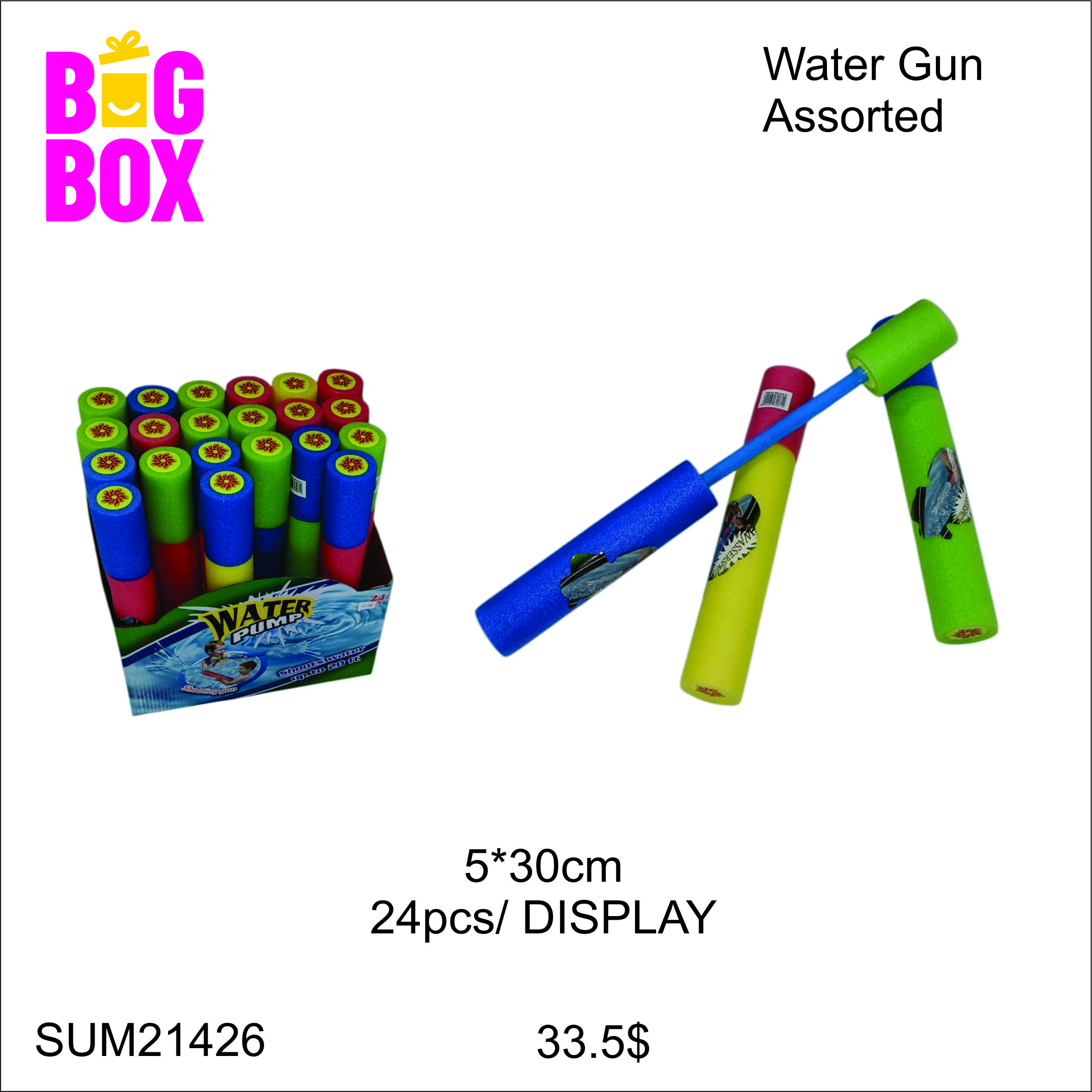 Water Guns, Balls & Toys SUM21426