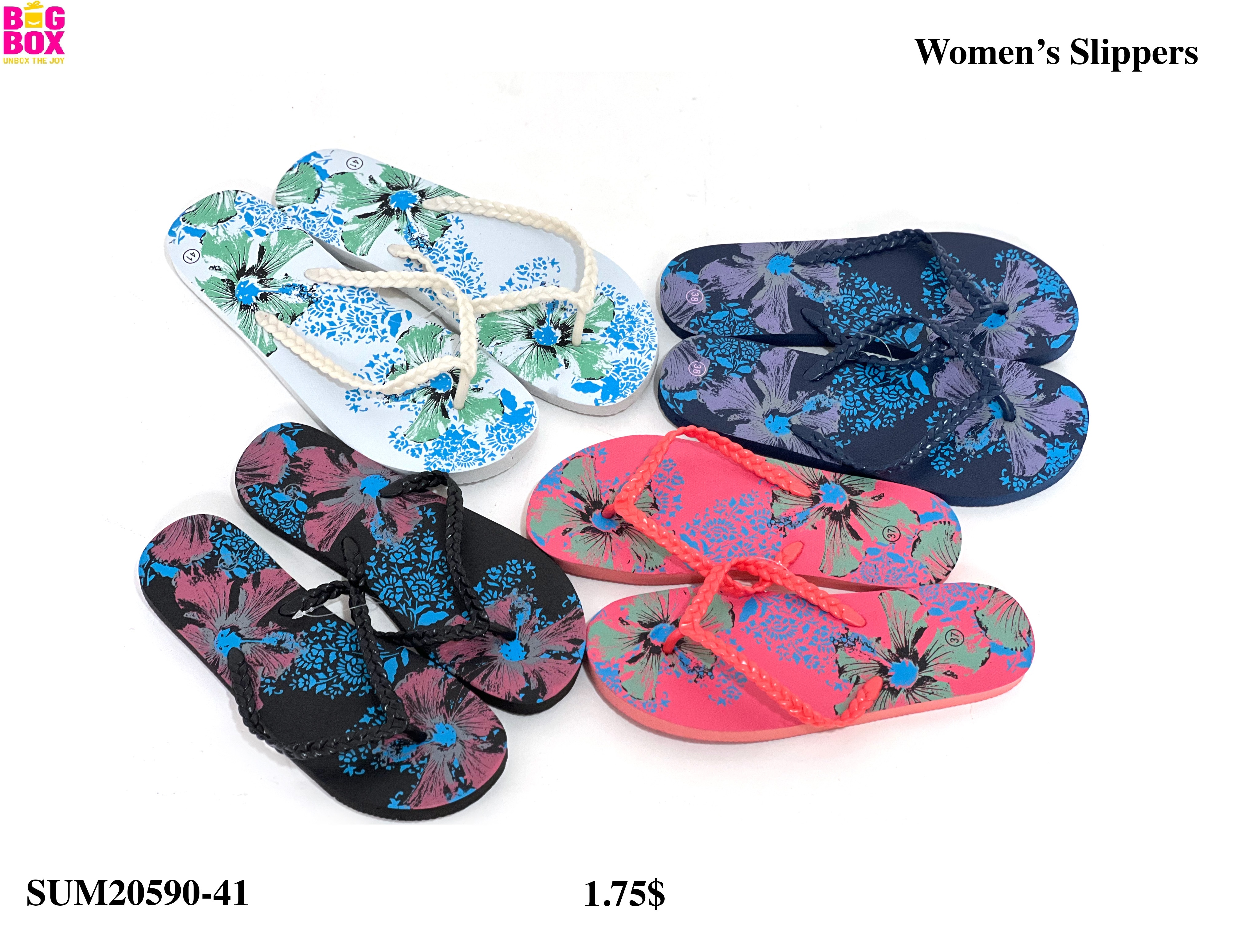 Women's Slippers SUM20590-41