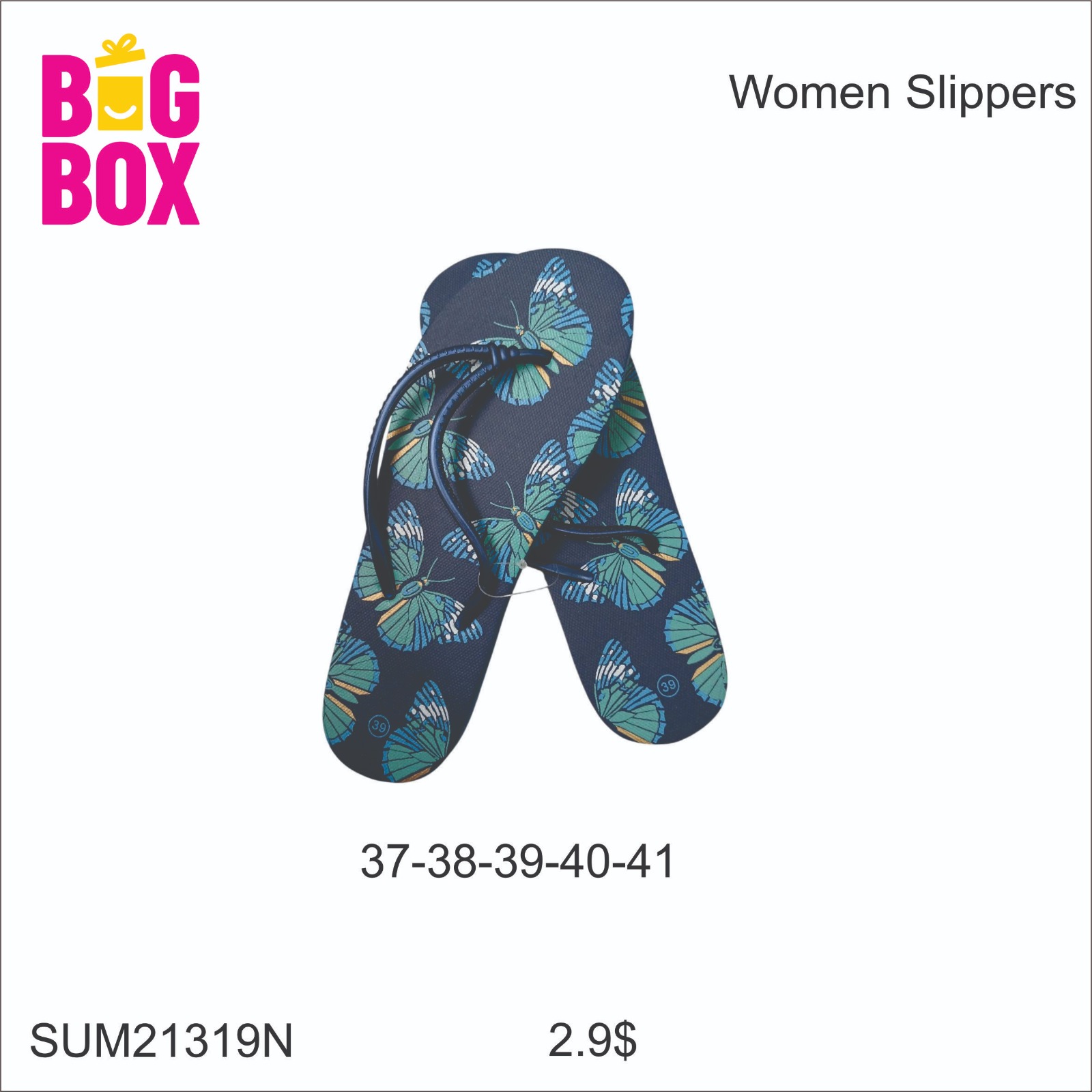 Women's Slippers SUM21319N