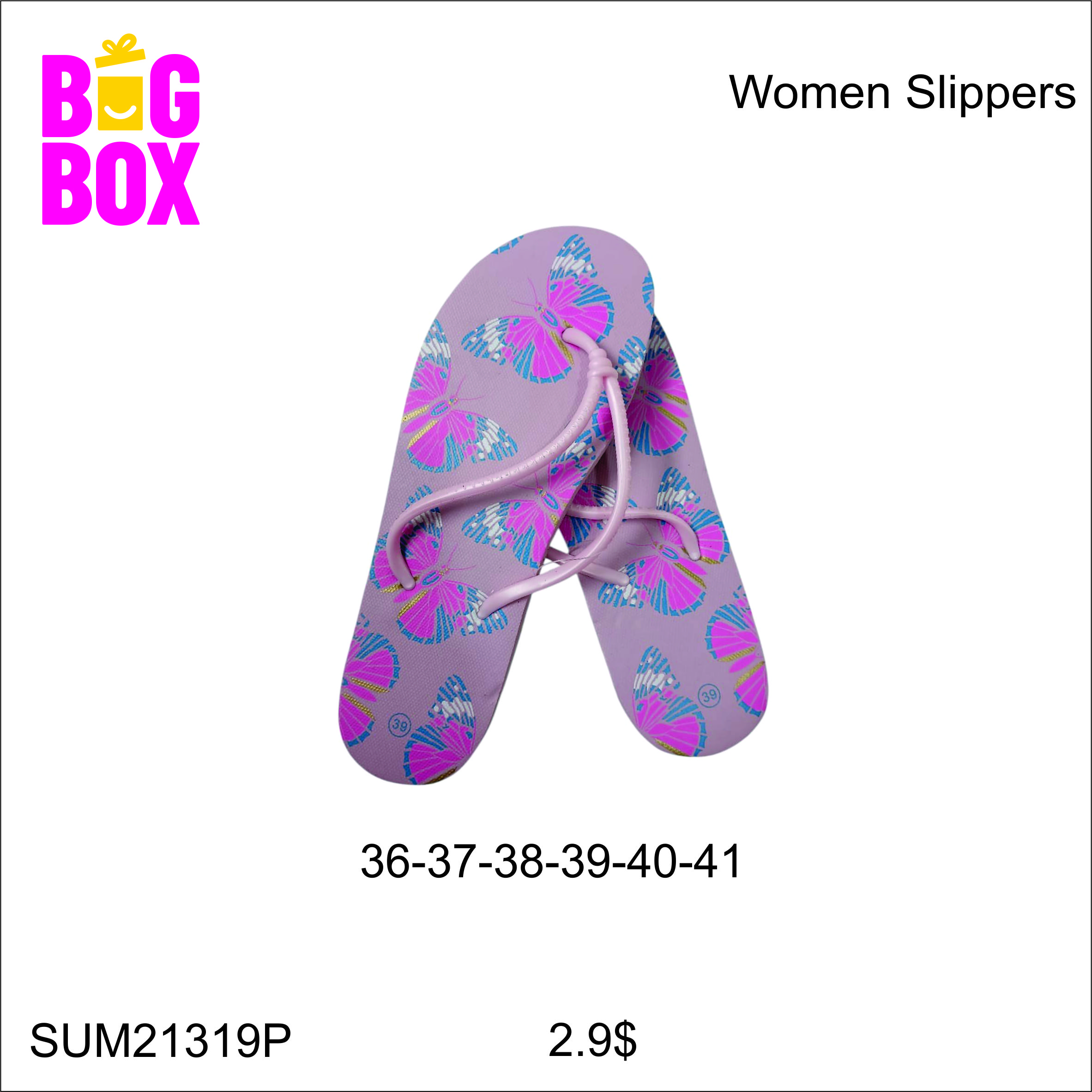 Women's Slippers SUM21319P