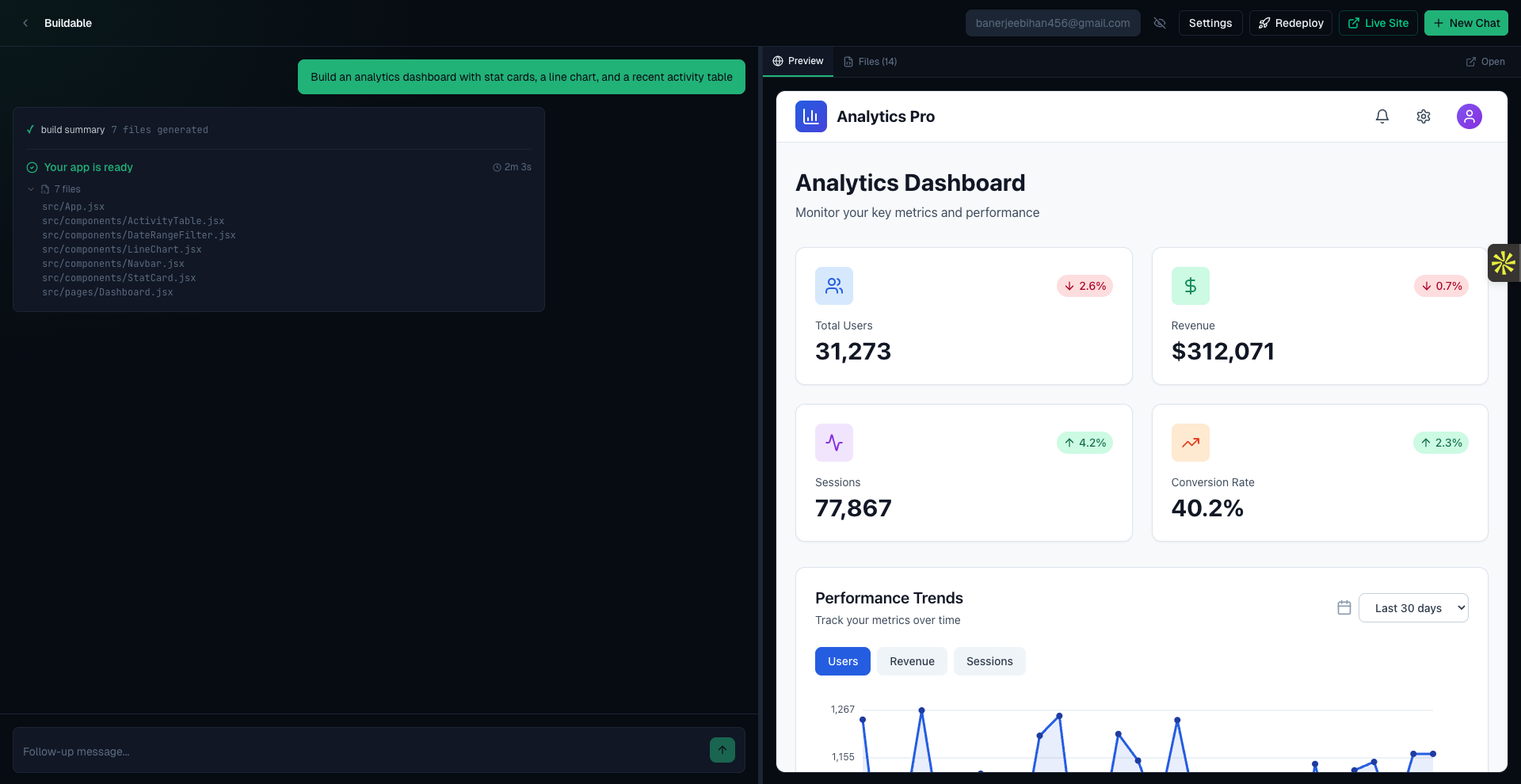 Buildable Demo
