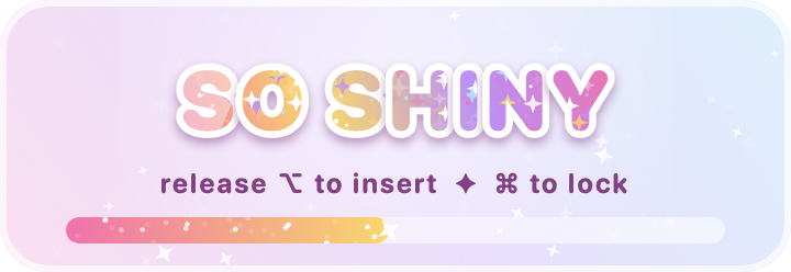 Glitter Text