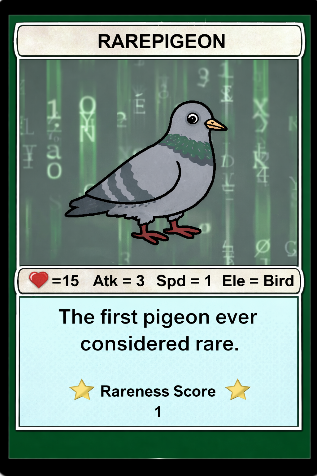 RAREPIGEON