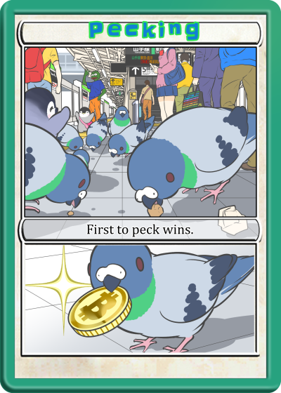 PECKING