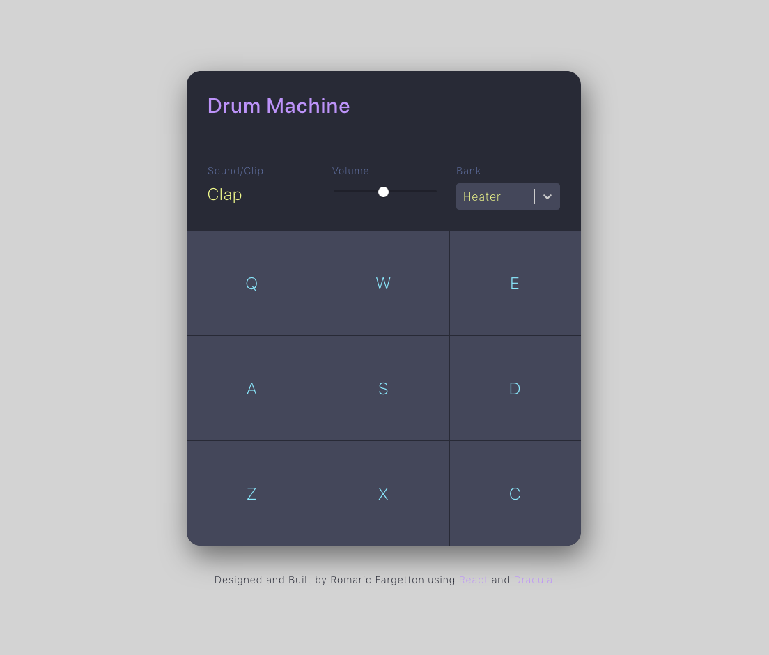 Drum Machine Screenshot