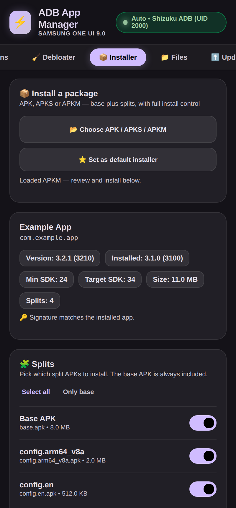 Installer