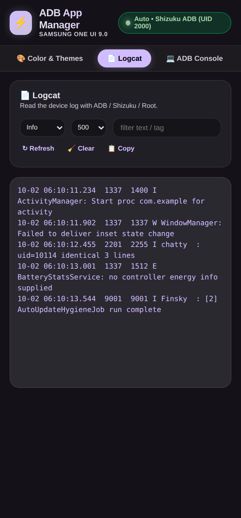 Logcat