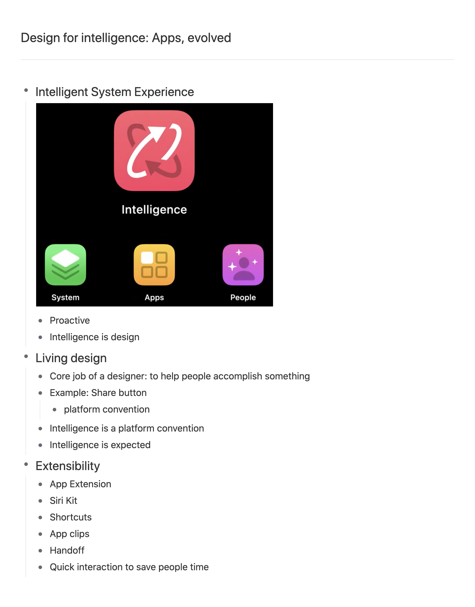 Design for intelligence: Apps, evolved