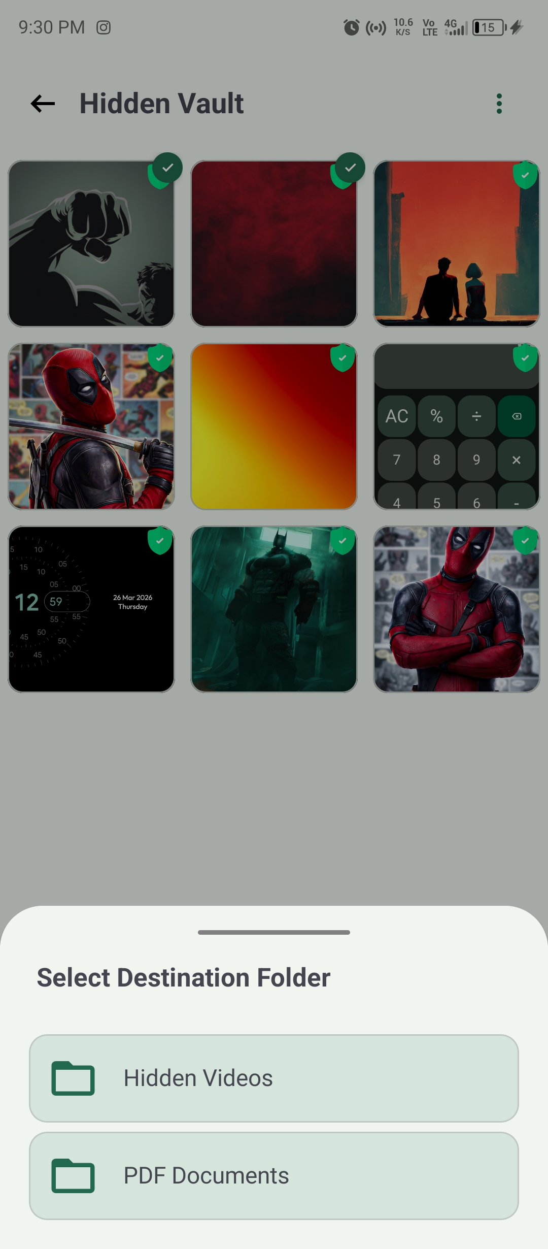 Calculator Hide File App - Hidden Files Manager