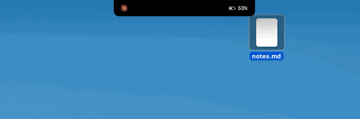 Notchpad screenshot 1