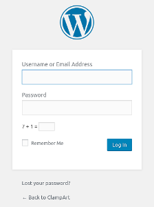 Sample Login Page