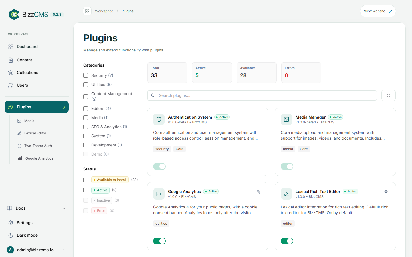 Plugins