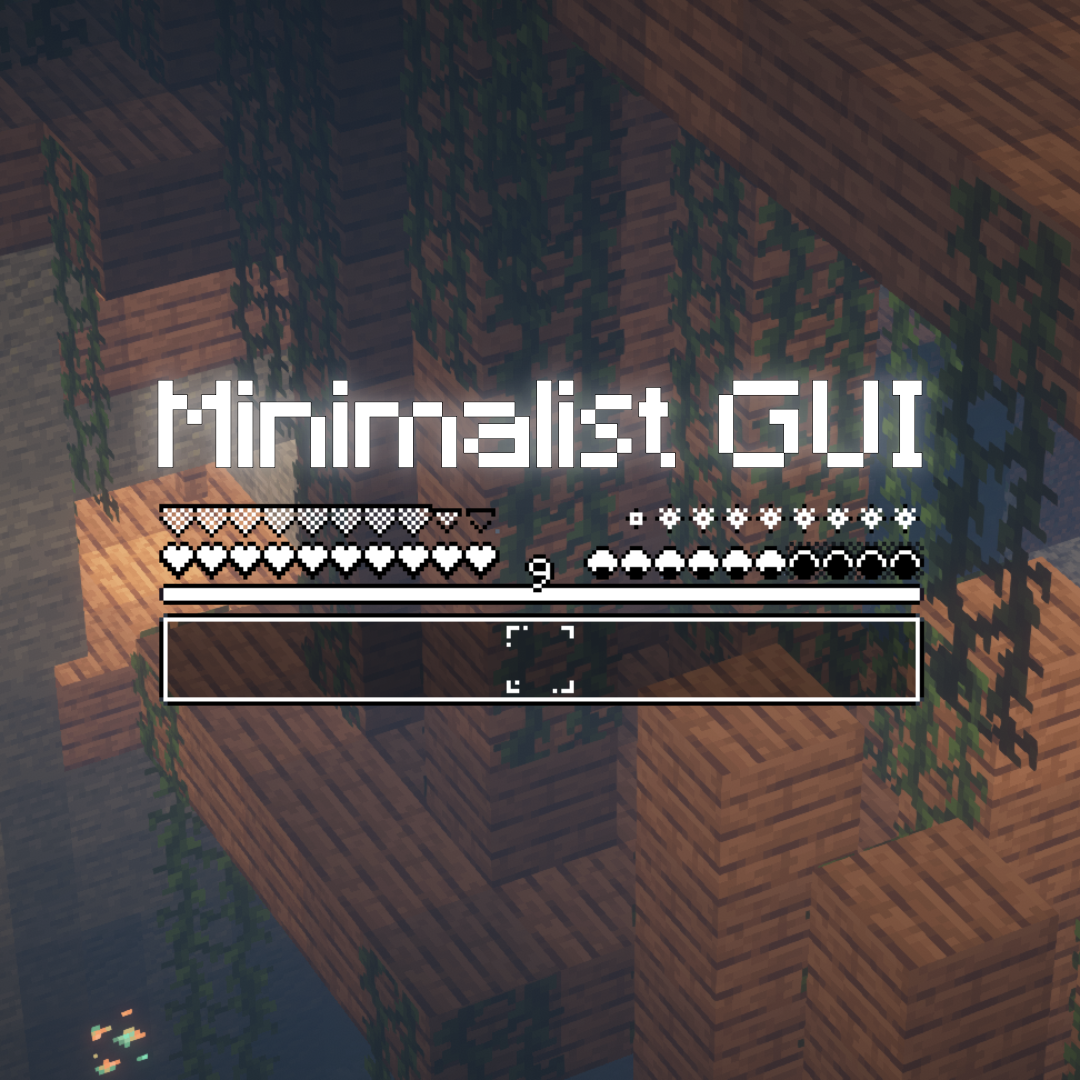 Minimalist GUI - Minecraft Resource Pack