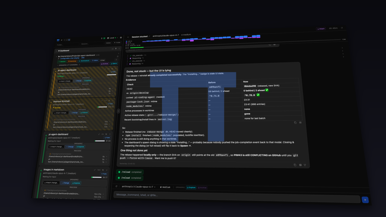 @blackbelt-technology/pi-agent-dashboard screenshot 1