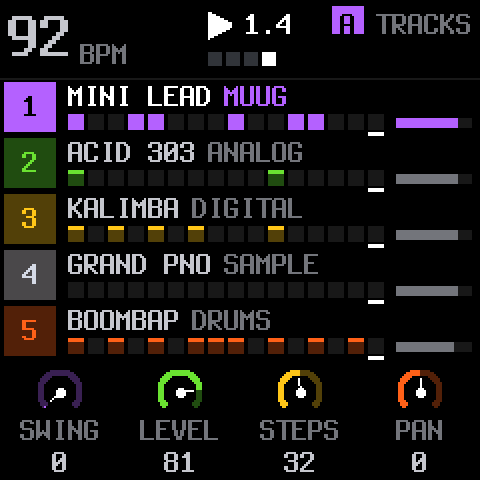 Kitten Synths, image 2 from its README
