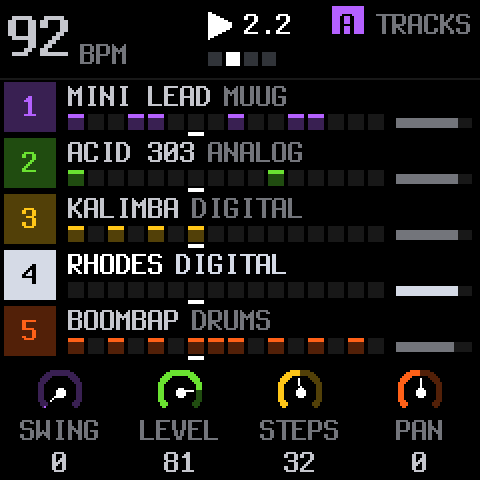 Kitten Synths, image 4 from its README