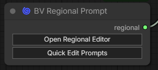 BV Regional Prompt node