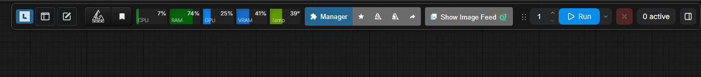 BV toolbar actions
