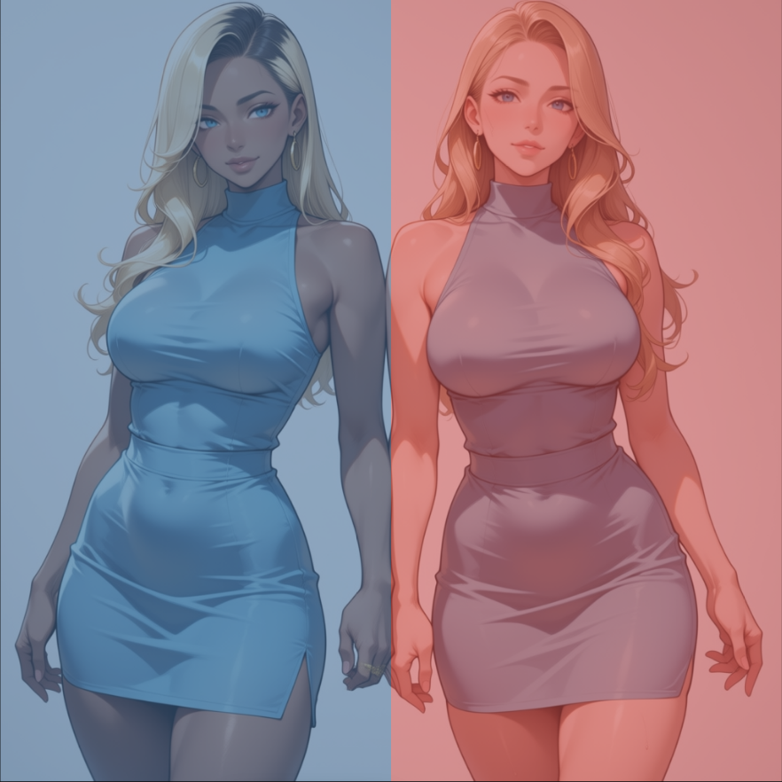 Regional Editor assignment for the skin-tone isolation test