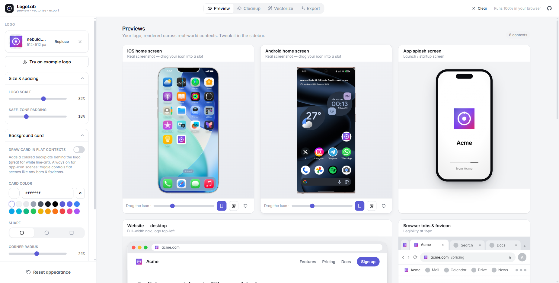 LogoLab preview