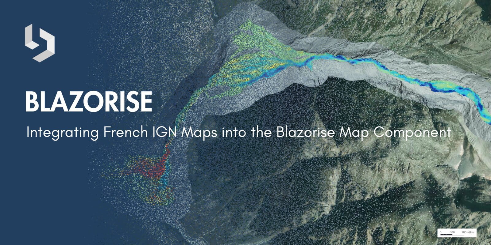 French IGN maps displayed with Blazorise Maps
