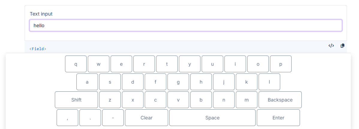 On-Screen Keyboard