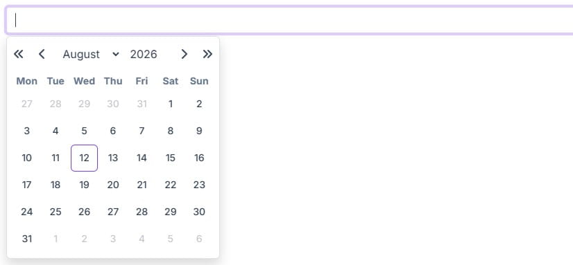 DatePicker