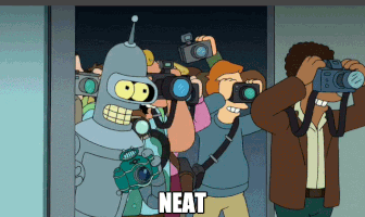 Bender saying Neat again
