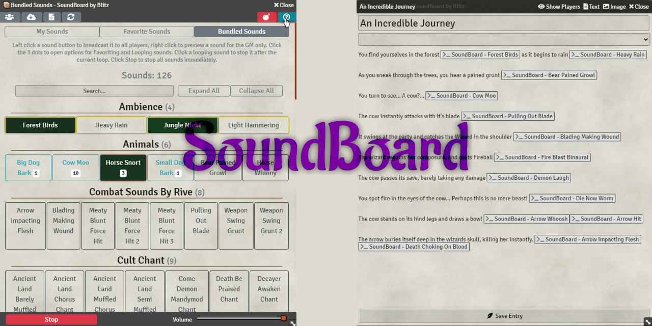 SoundBoard by Blitz