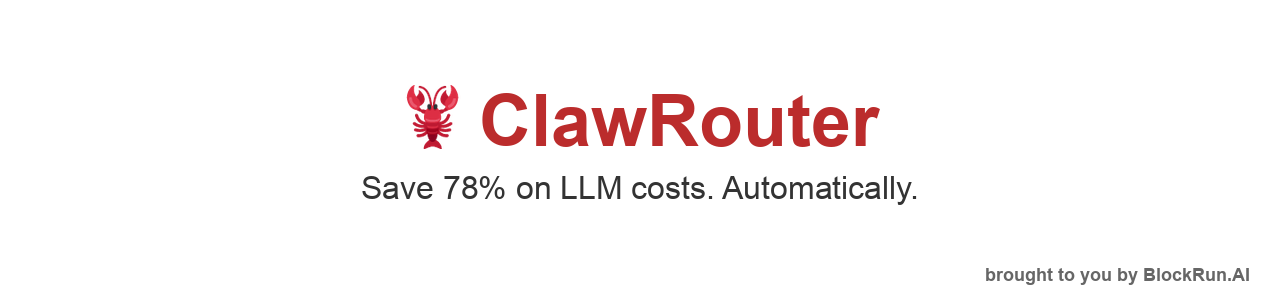 ClawRouter Banner