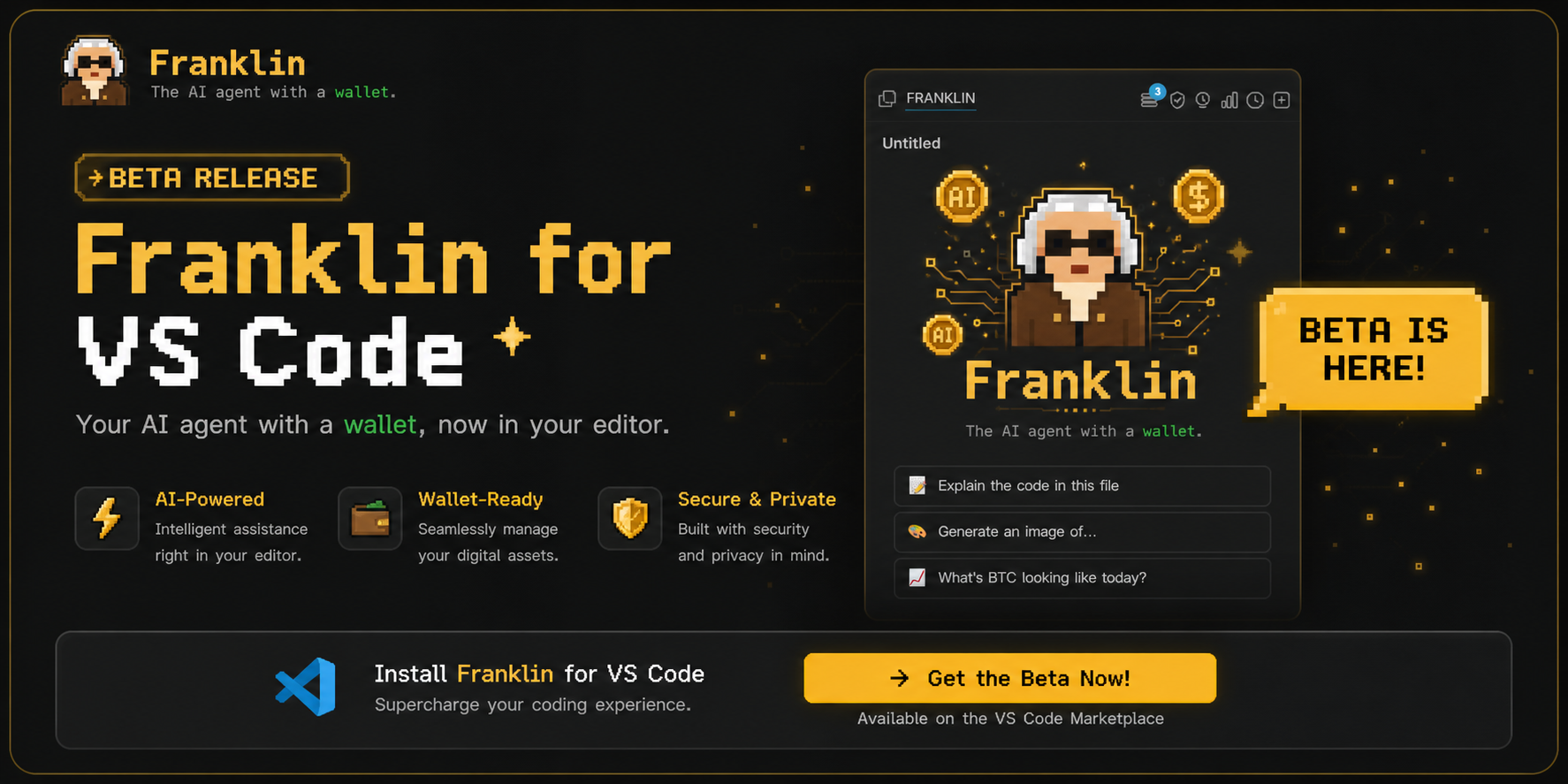 Franklin for VS Code — Beta is here